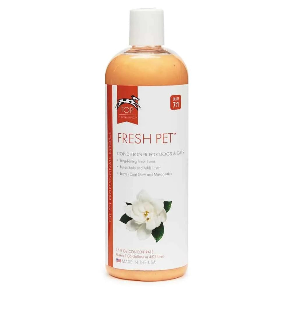 MPP Fresh Pet fragrance spray bottle delivers a light, lasting aroma.