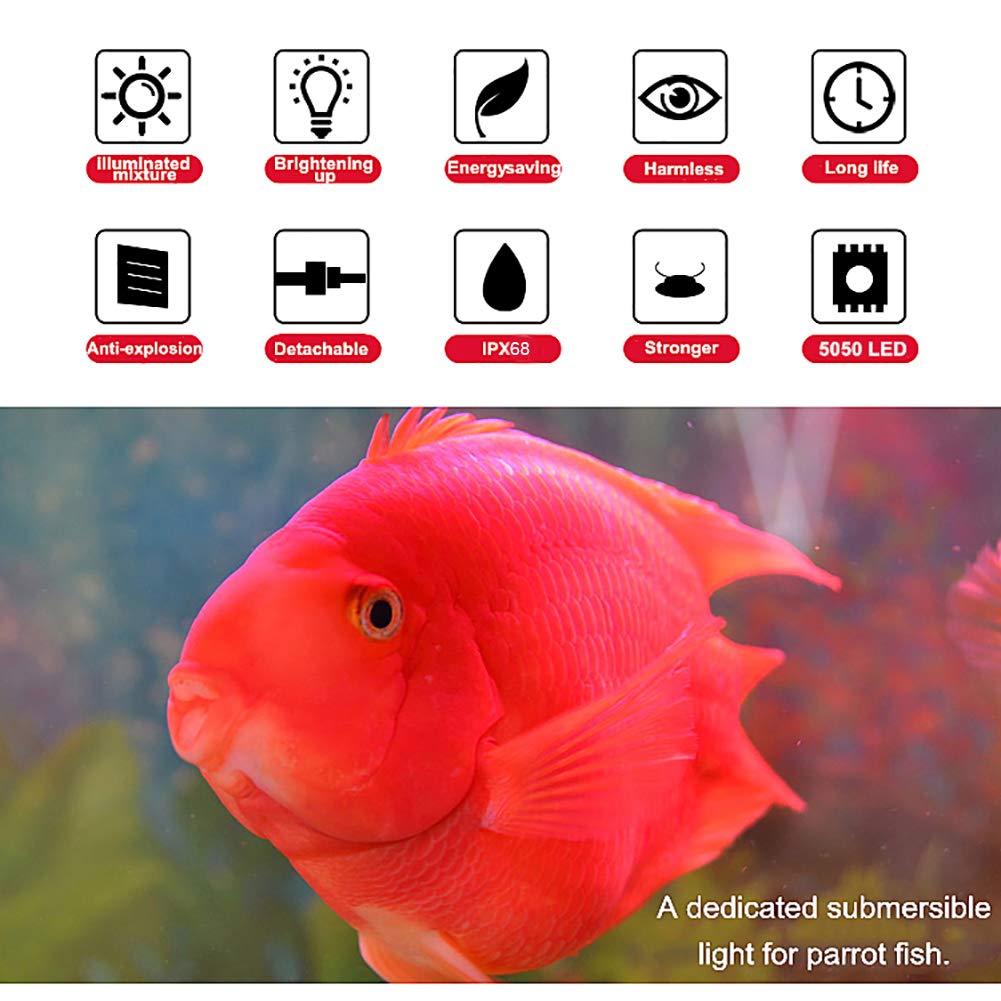 MQ remote brightness control for customizable aquarium lighting.
