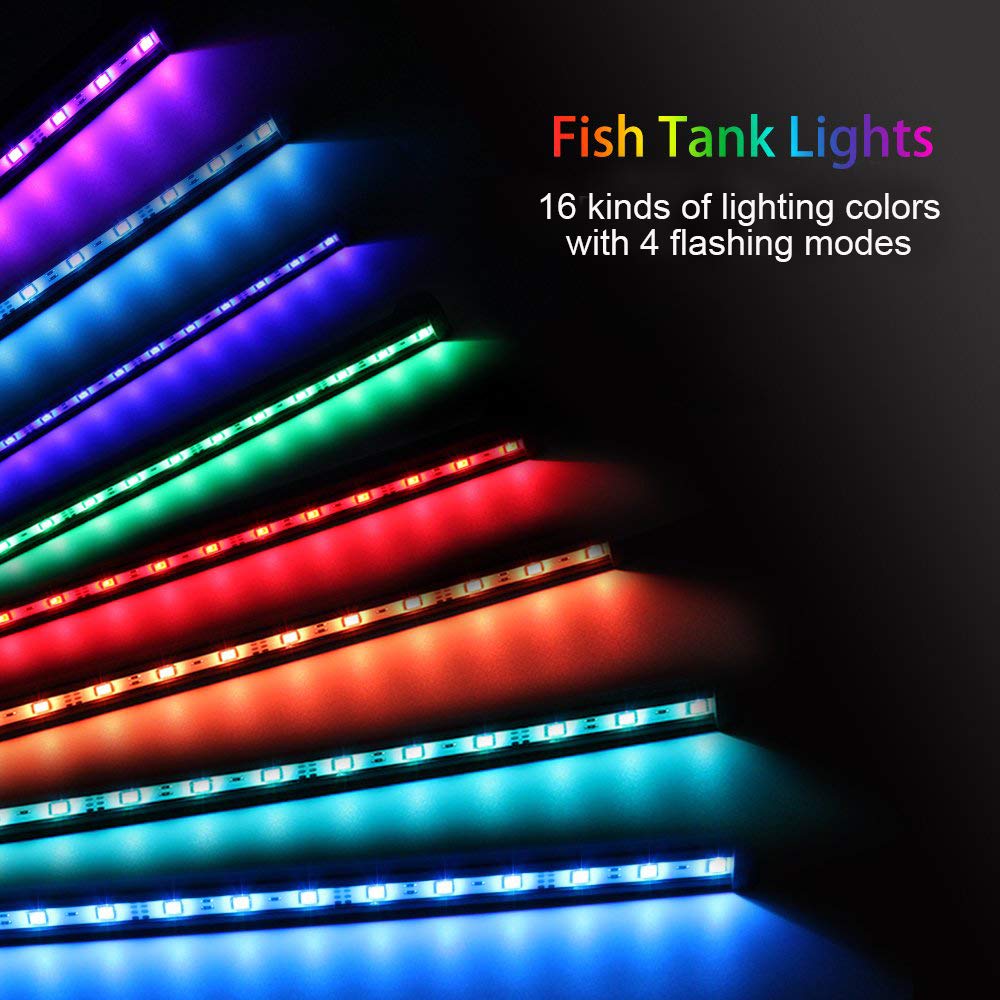 MQ 20in brightness-adjustable aquarium light for customizable tank mood