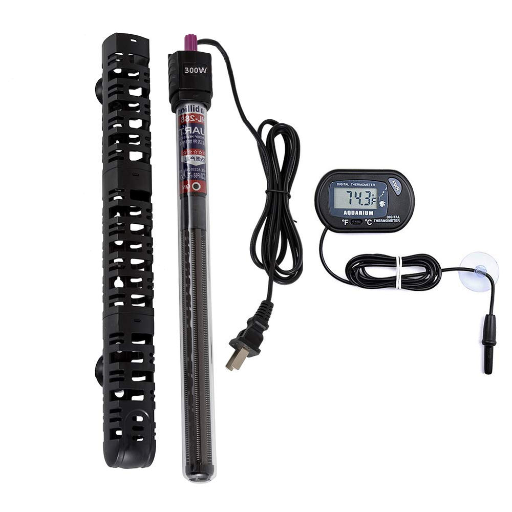 MQ submersible aquarium heater unit provides precise temperature control for tanks