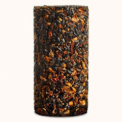 Mr. Bird Woodpecker Feast cylinder block fits most cylinder feeders for easy setup.