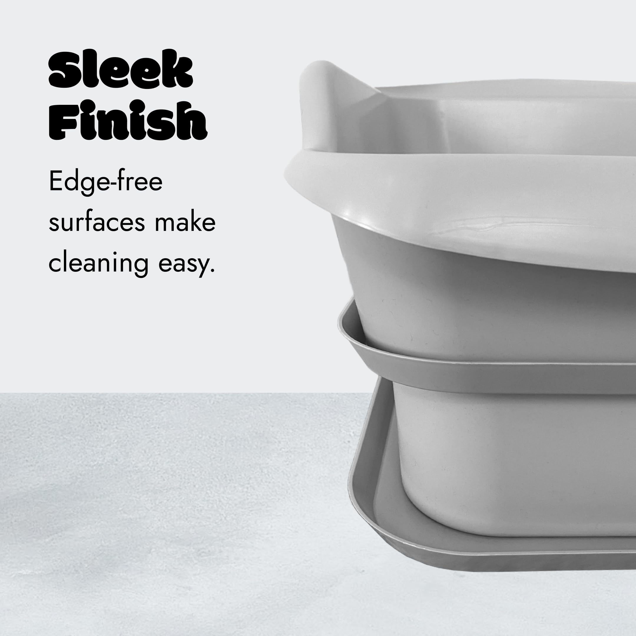 Mr. Catman non stick surface detail for easy cleaning.