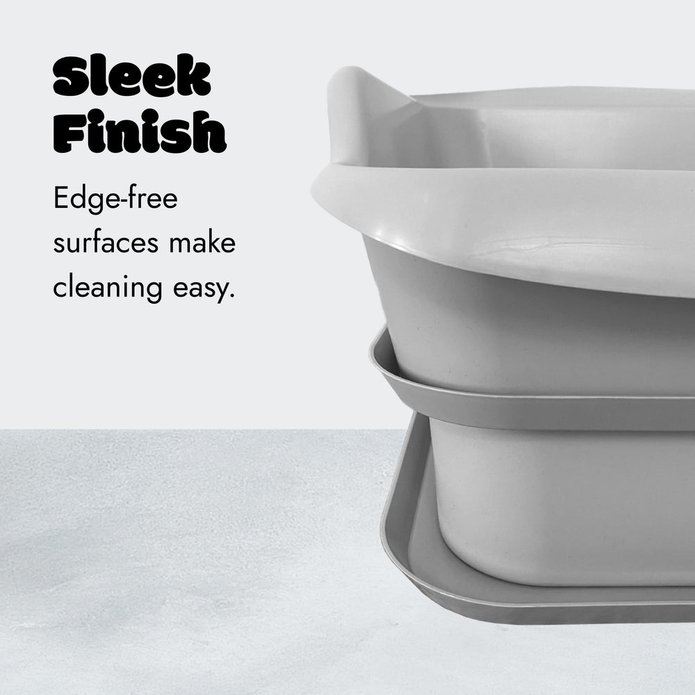 Mr. Catman non stick surface detail for easy cleaning.