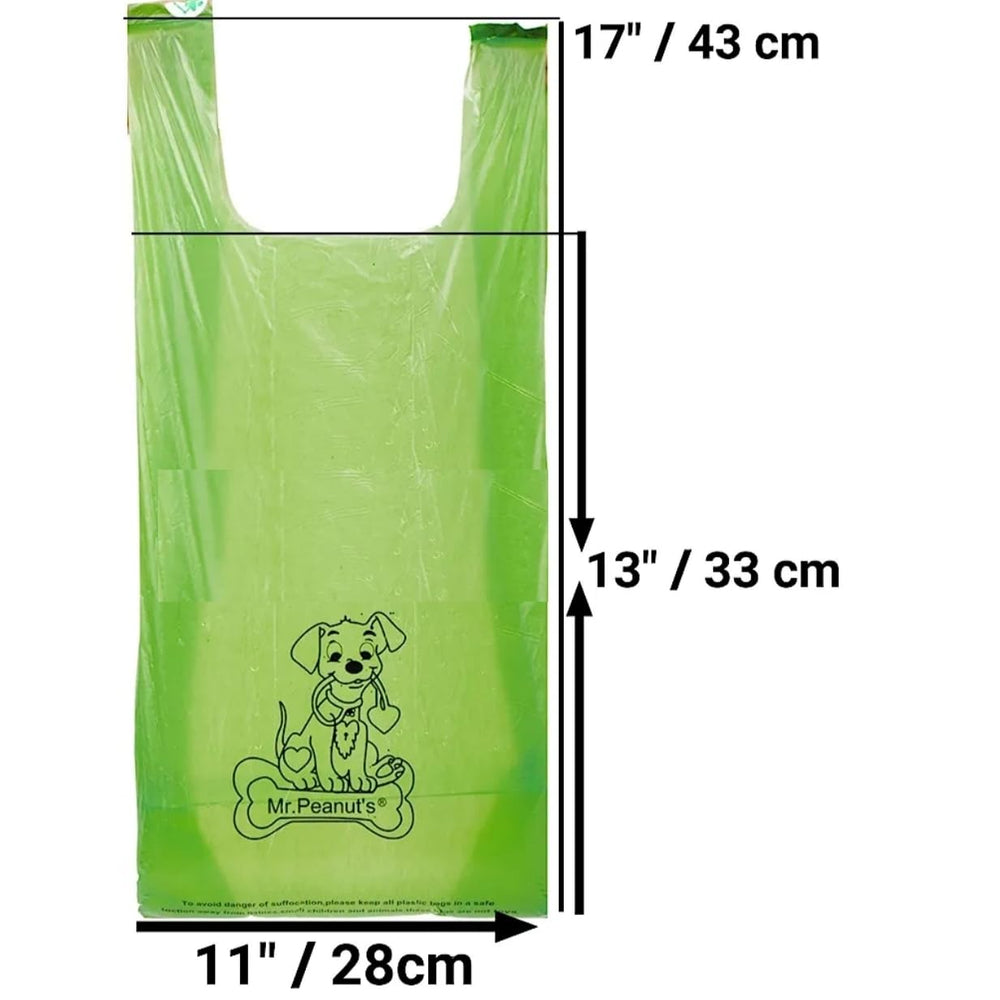 Mr. Peanut's lavender scented bags provide subtle odor control during cleanup