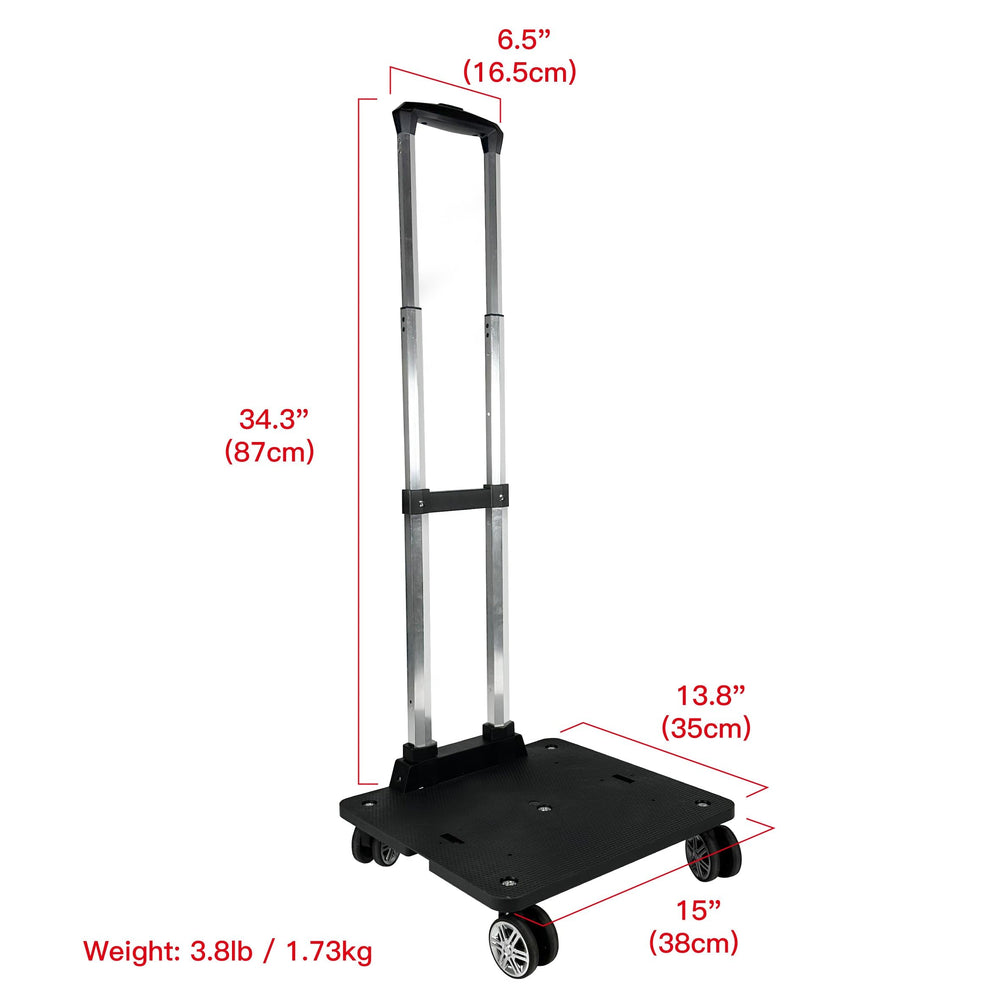 Mr. Peanut's Spinner Wheelbase weighs 2.9 lb, a lightweight travel aid.