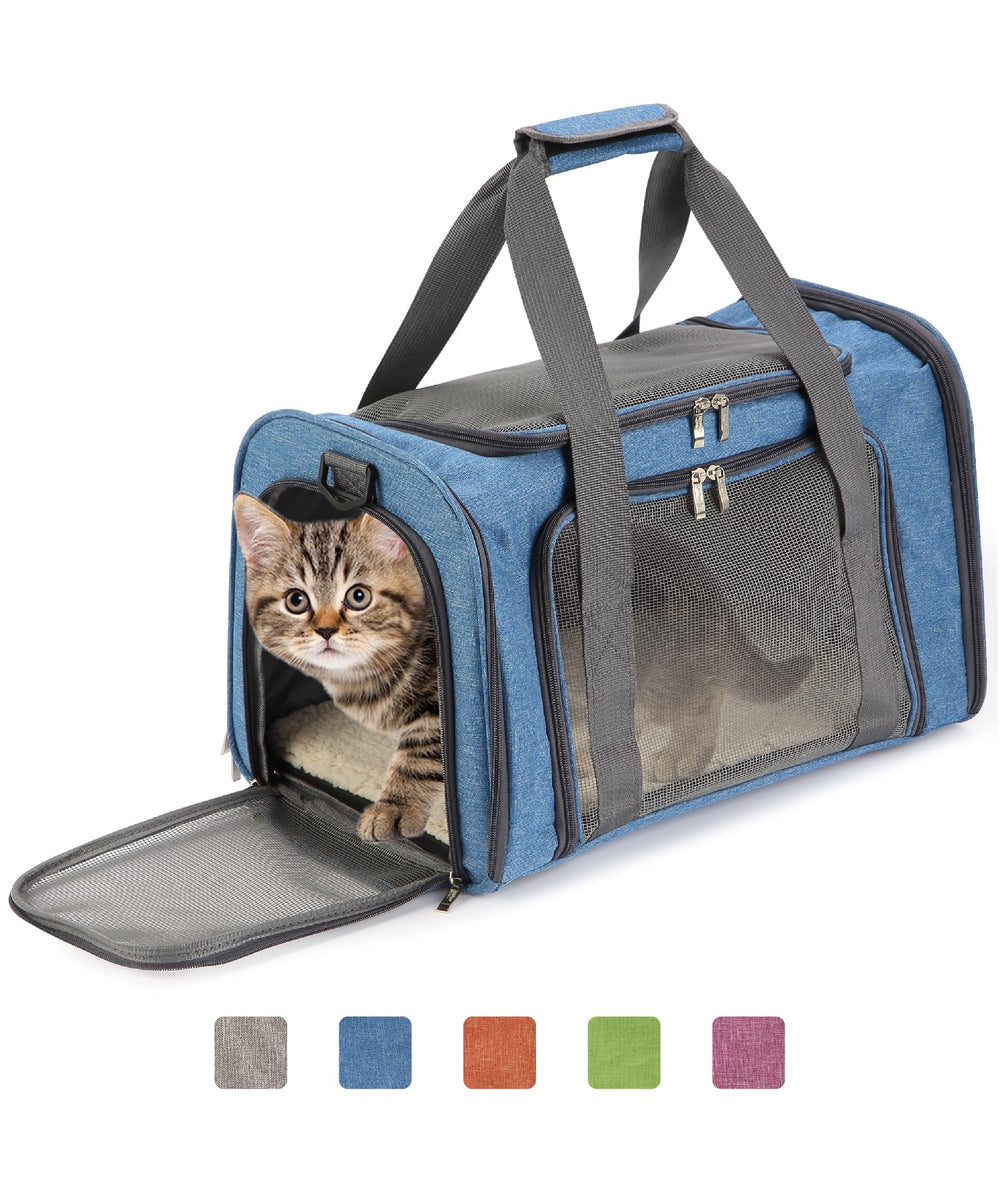 Mr. Pen Pet Carrier blue color for stylish travel