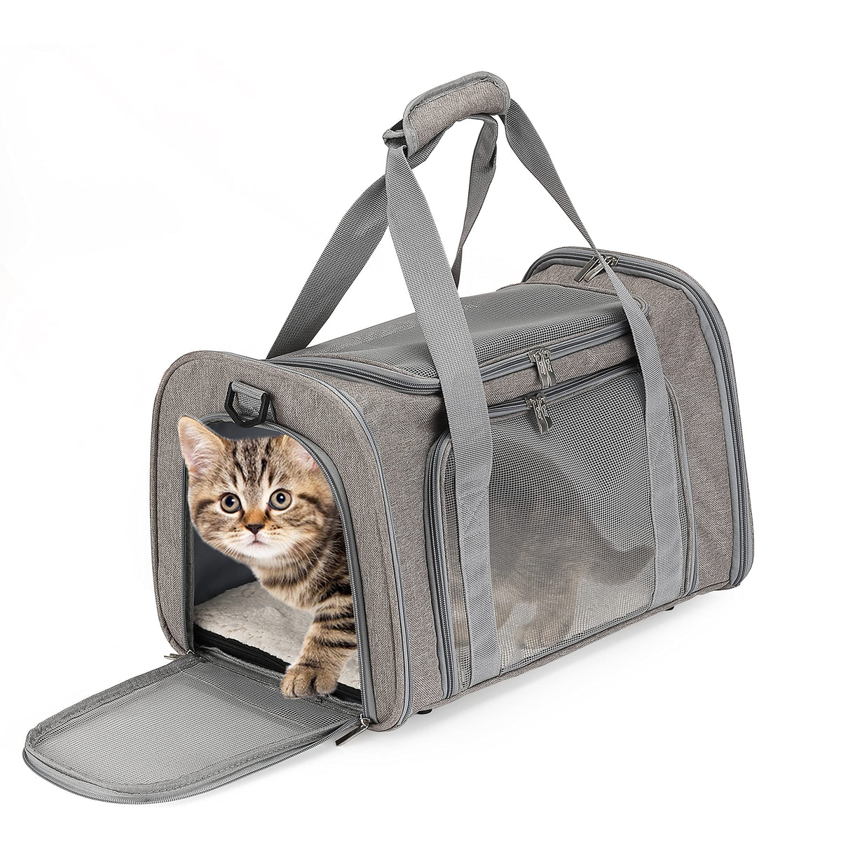 Mr. Pen Pet Carrier outer mesh for airflow and supervision.