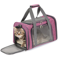 Mr. Pen pet carrier under-seat fit for easy airline travel