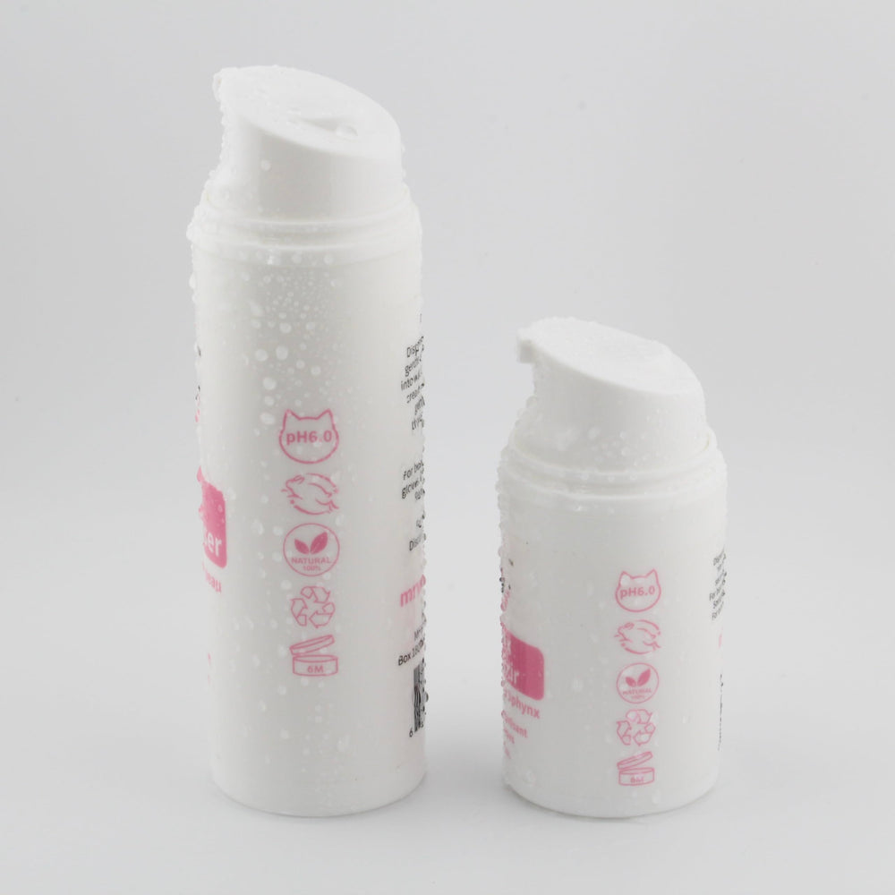 MR WRINKLES Sphynx Elixir Bottle delivers a velvety finish after application