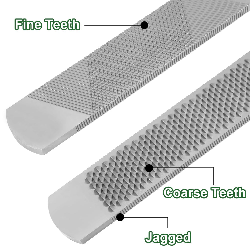 Mriuuod hoof rasp used on horses, donkeys, cows, and goats