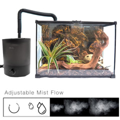 MRREPTILE Reptile Fogger side view for quiet operation in terrariums