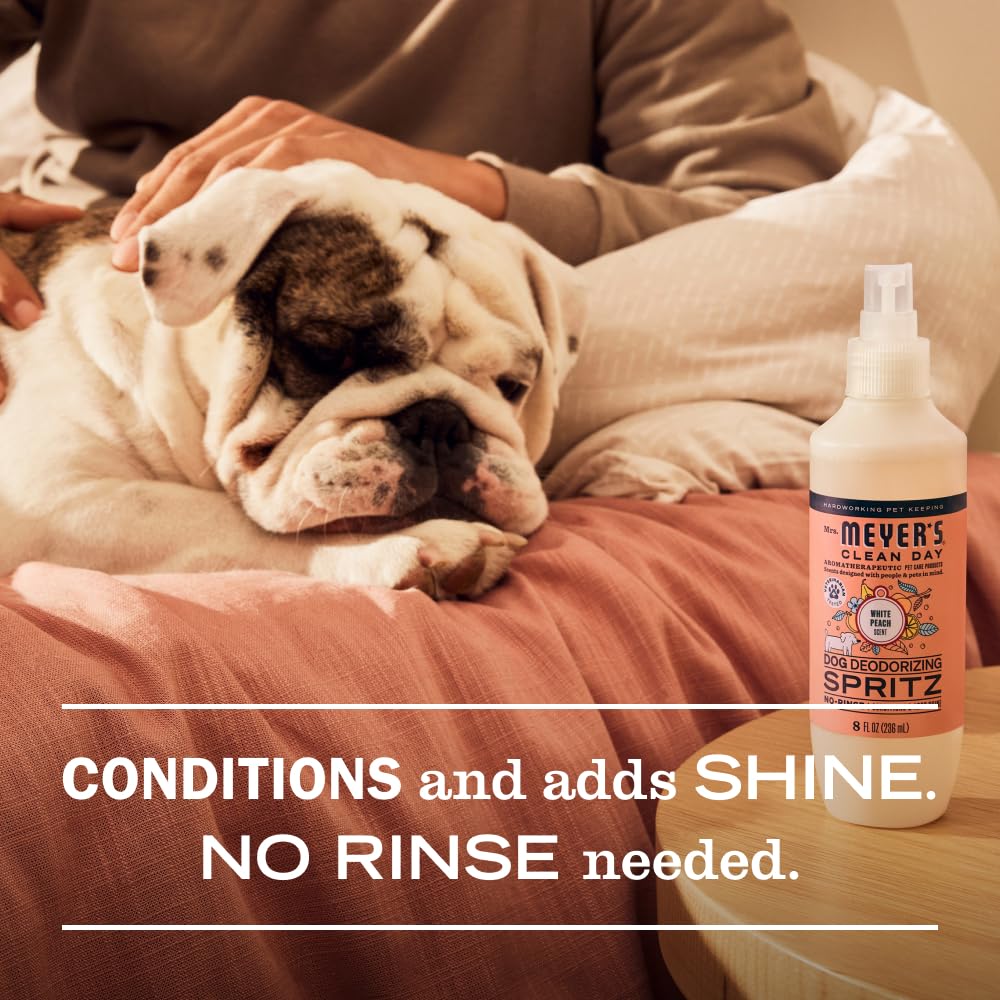 Leaping Bunny cruelty-free mark on Mrs Meyer's Dog Care Kit bottles