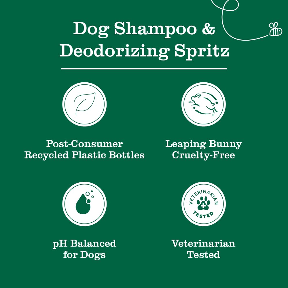 Recyclable packaging in the Mrs Meyer's Dog Care Kit lineup