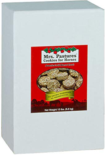 Mrs Pastures Cookies for Horses used as a training reward during sessions.