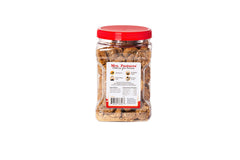 Mrs Pastures natural ingredients: banana, chia, vanilla for healthy horse treats.
