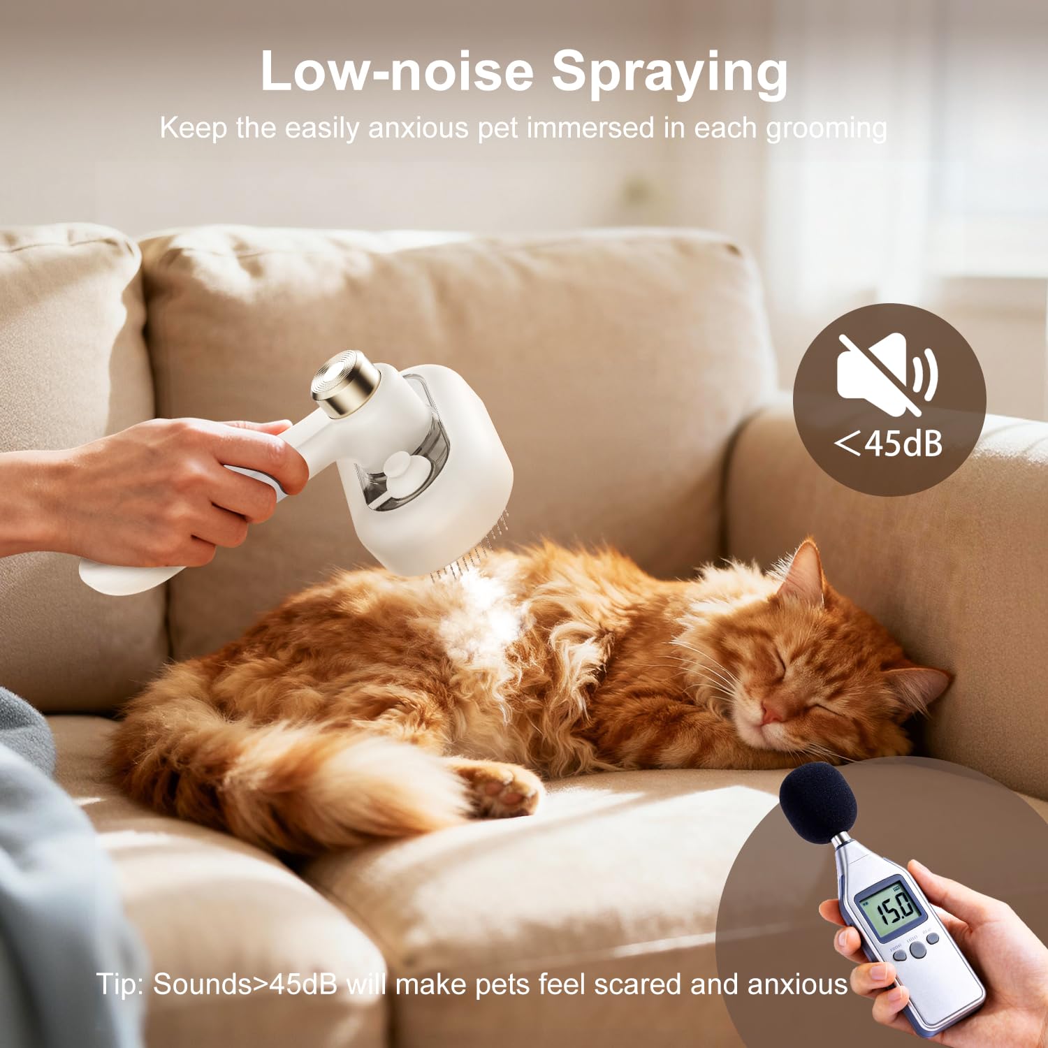 MRSDAYU Type-C rechargeable battery powers long grooming sessions on the go.