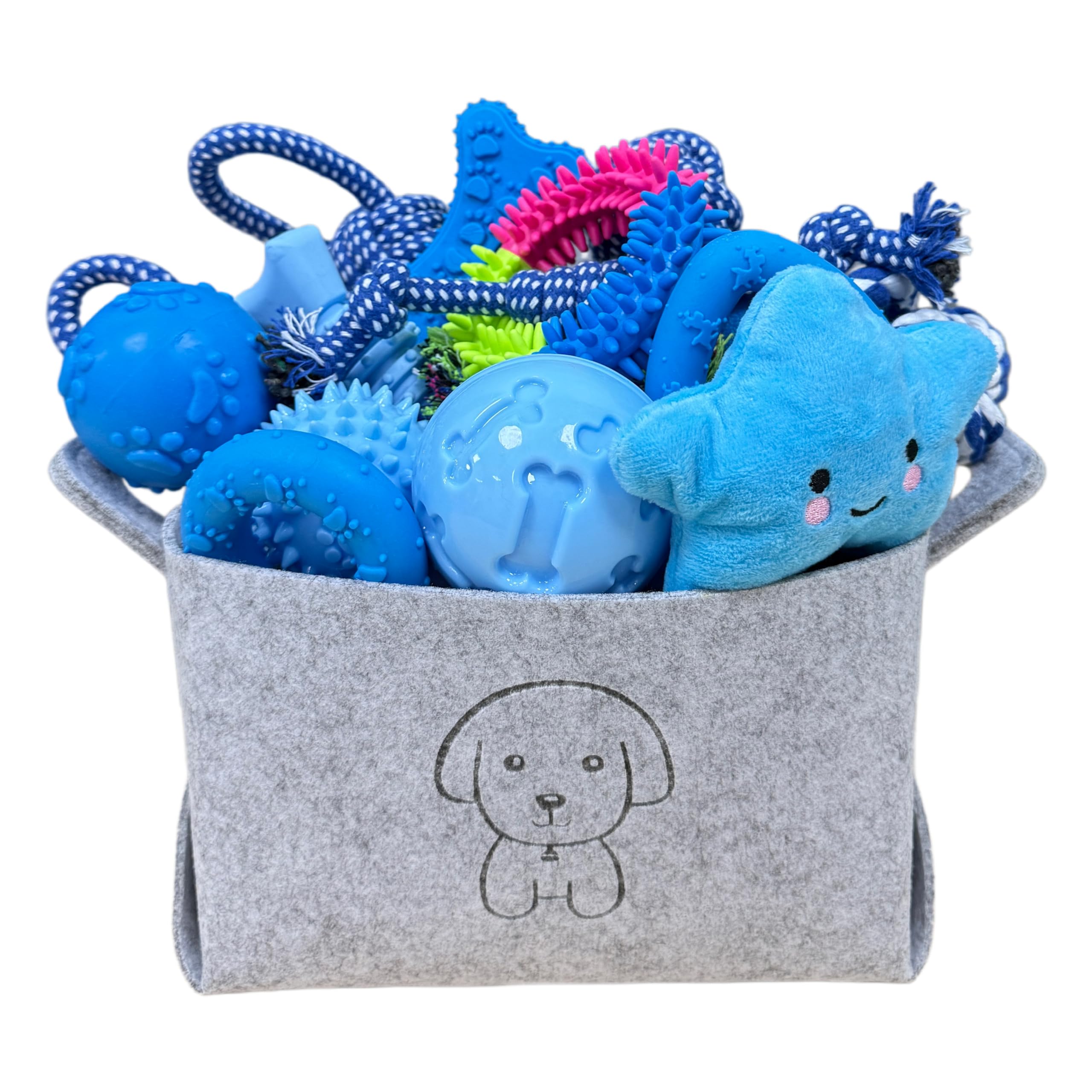 MRSOHRET puppy chew toys rope for interactive play and teething relief