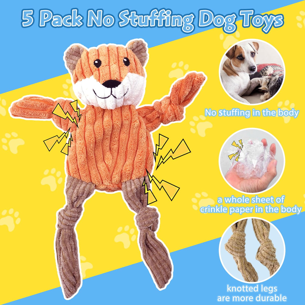 MRSOHRET fox squeaky toy closeup designed for engaging chew sessions