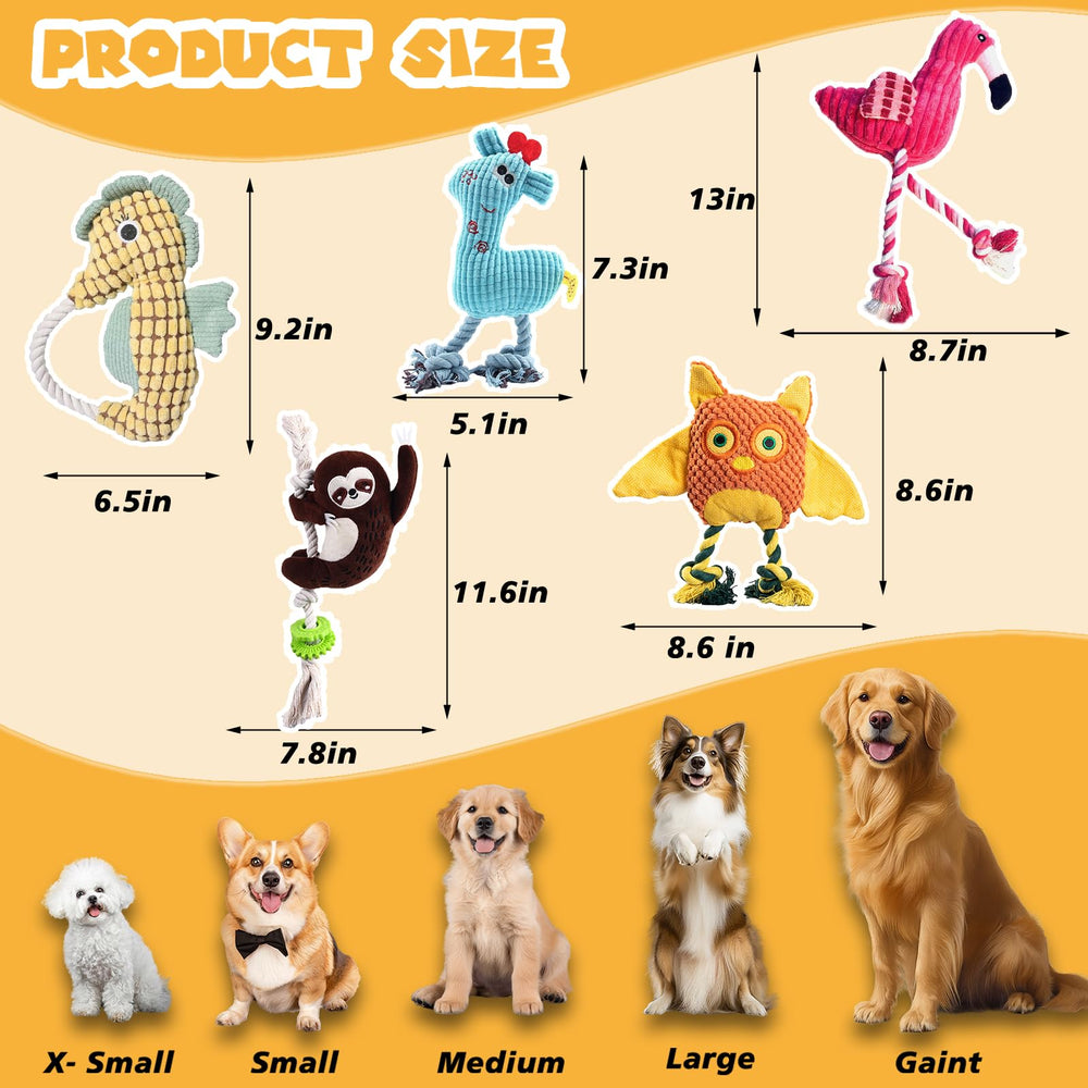 MRSOHRET squeaky dog toy attracts dogs and encourages chewing