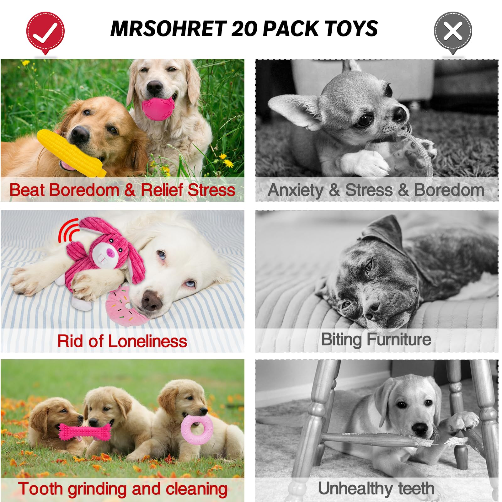 MRSOHRET storage basket keeps dog toys organized after playtime
