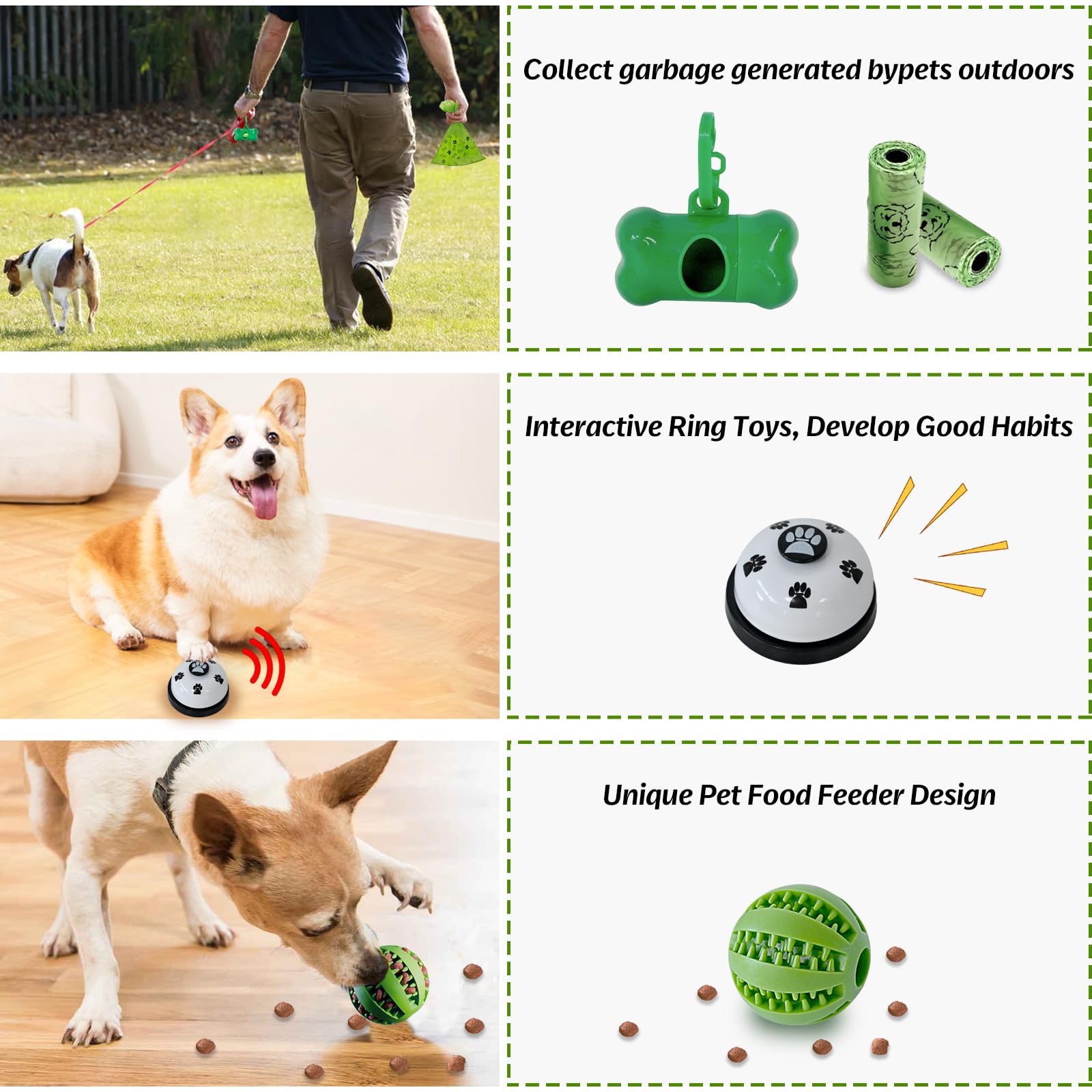 MRSOHRET treat ball squeaky toy keeps puppies busy
