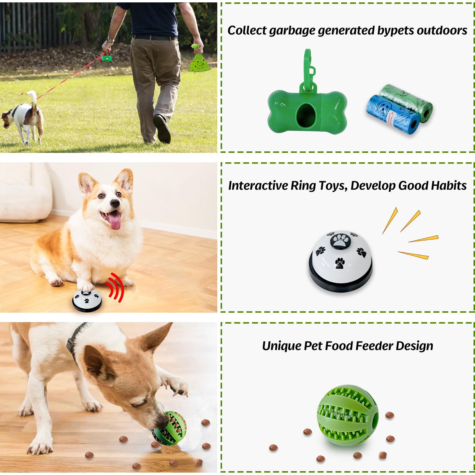 MRSOHRET treat ball with grooves keeps puppies busy and thinking