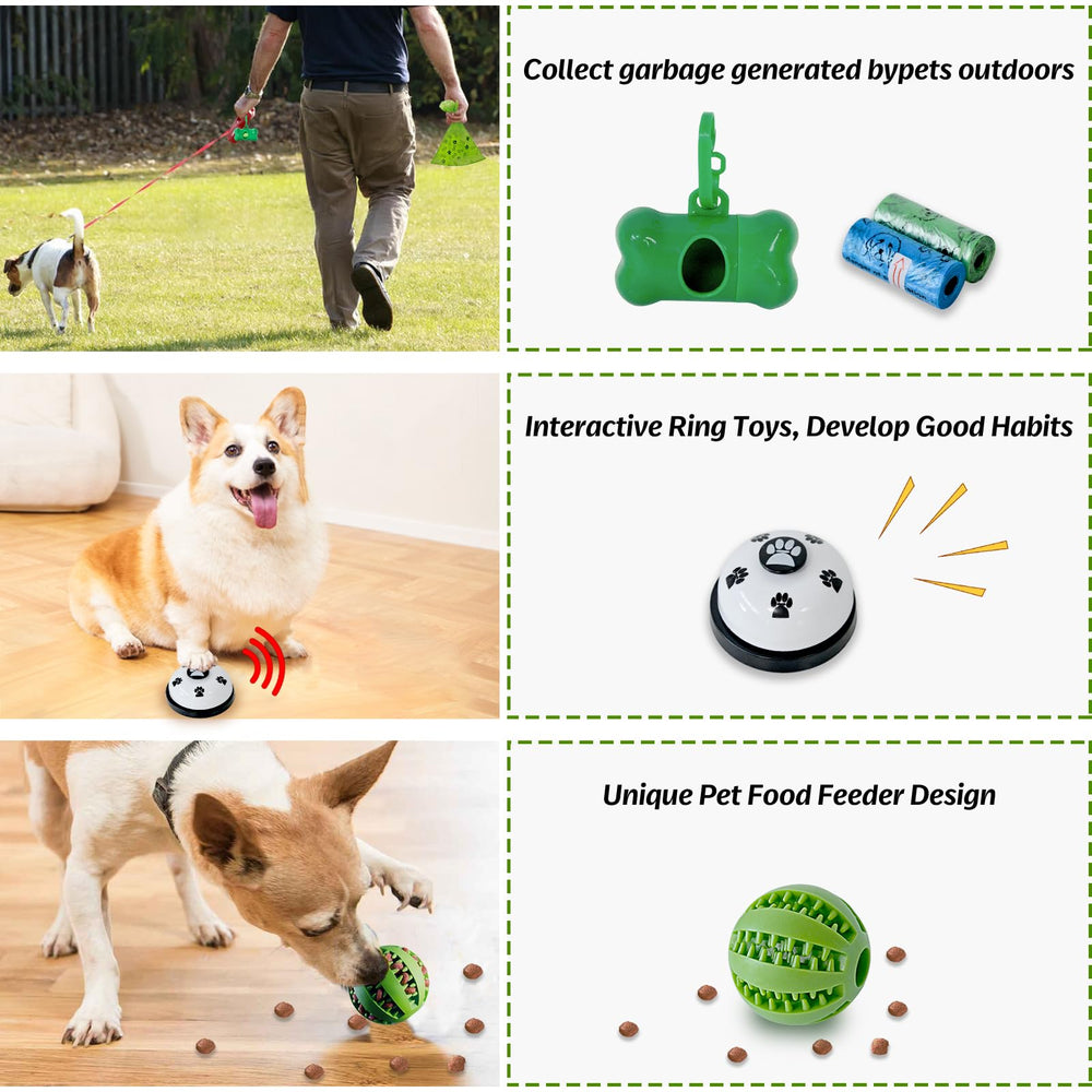 MRSOHRET treat ball with grooves keeps puppies busy and thinking