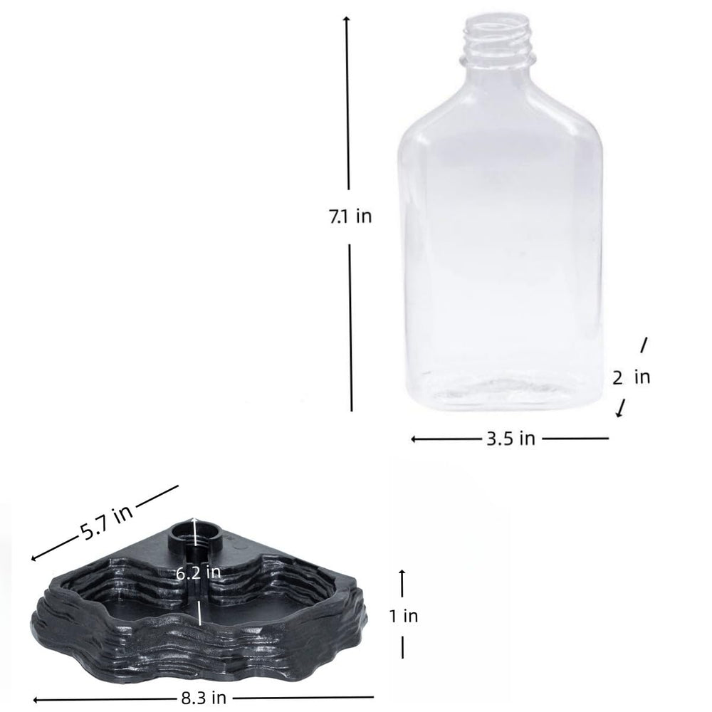 MRTIOO easy-to-clean design simplifies terrarium maintenance after feeding.