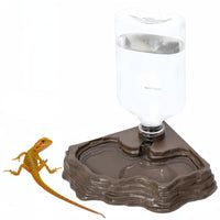 MRTIOO terrarium water feeder bottle showing 17oz capacity for easy refills