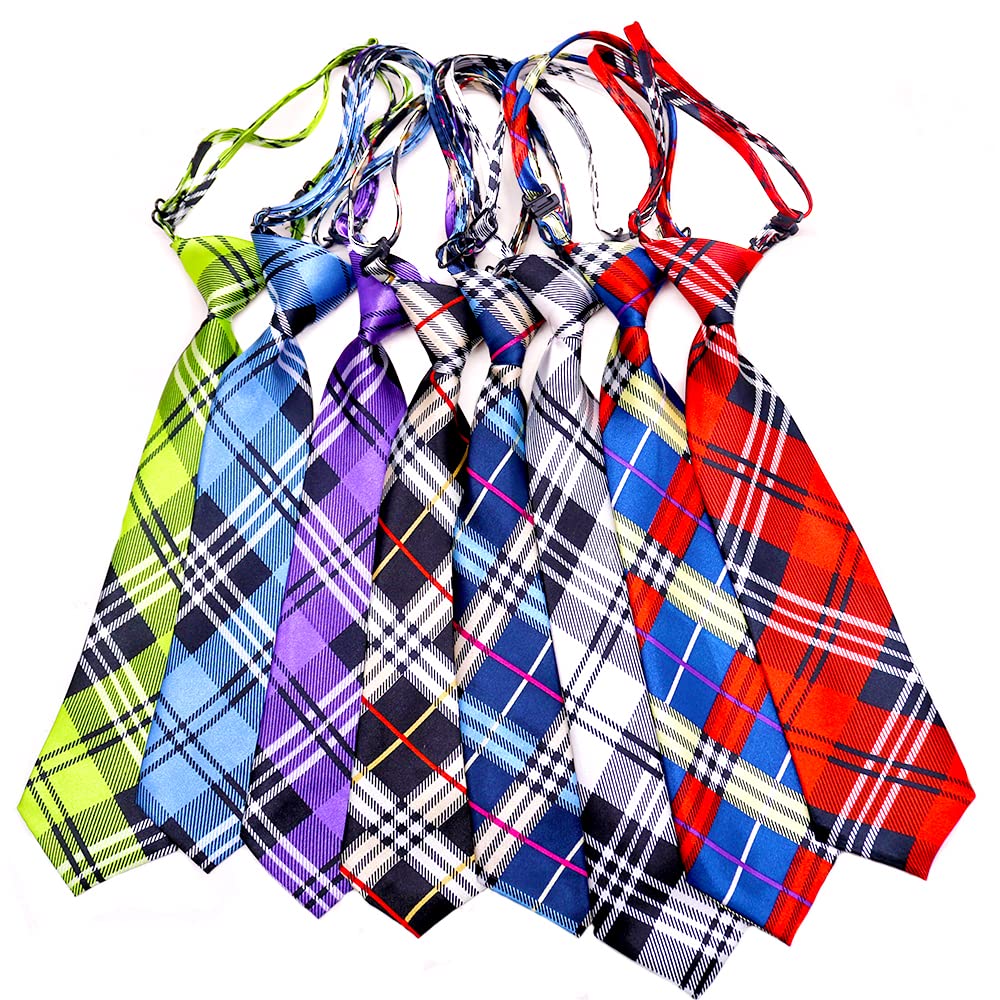 Mruq Pet dogs wearing ties at events for a playful yet polished look