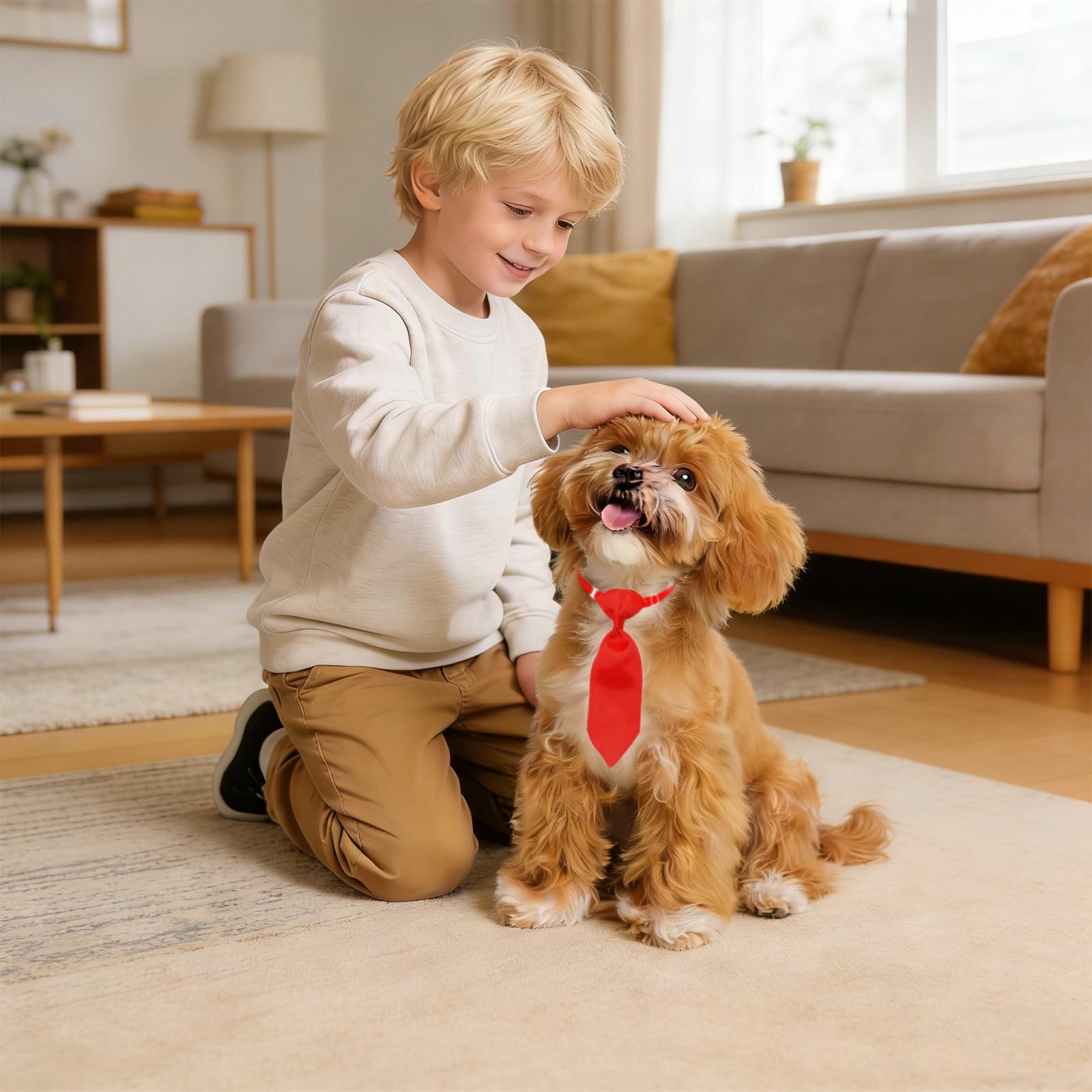 Mruq Pet holiday photo bow ties perfect for festive pet portraits