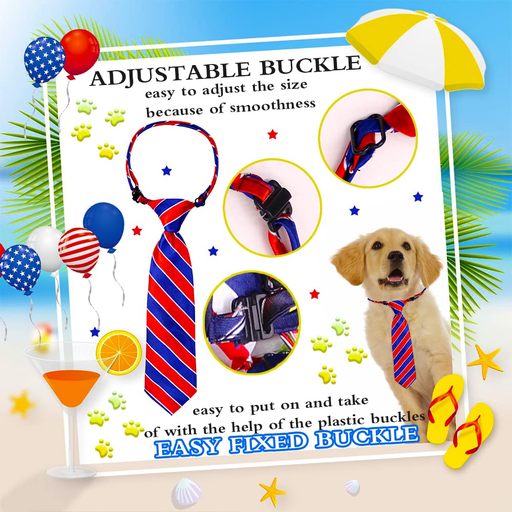 Mruq Pet large dog ties with variety prints for versatile styling options