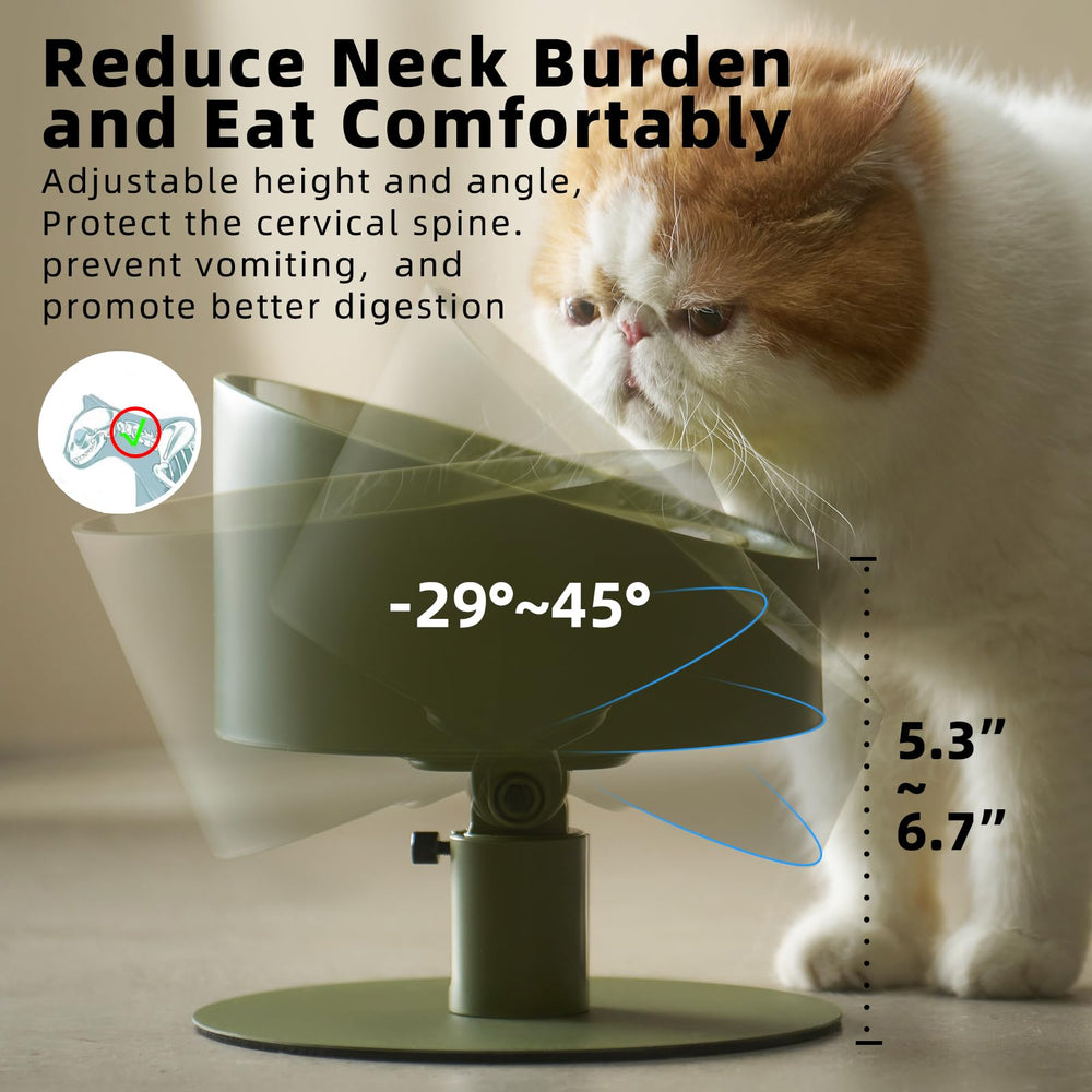 MS!MAKE SURE whisker-friendly opening supports calm mealtimes for cats.