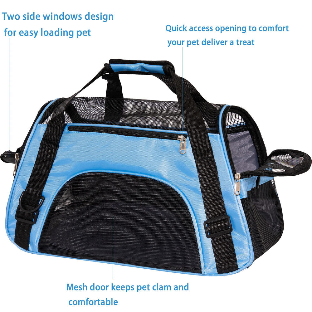 MuchL carrier blue adjustable shoulder strap for hands-free carrying