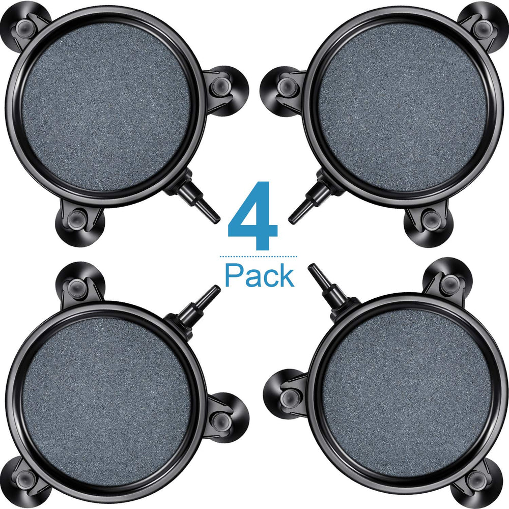 Mudder air stone kit promotes gentle bubbles without excessive turbulence.