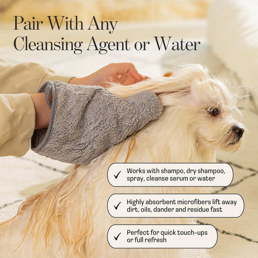 Muddi Mitt dual-sided surface offers versatile cleansing