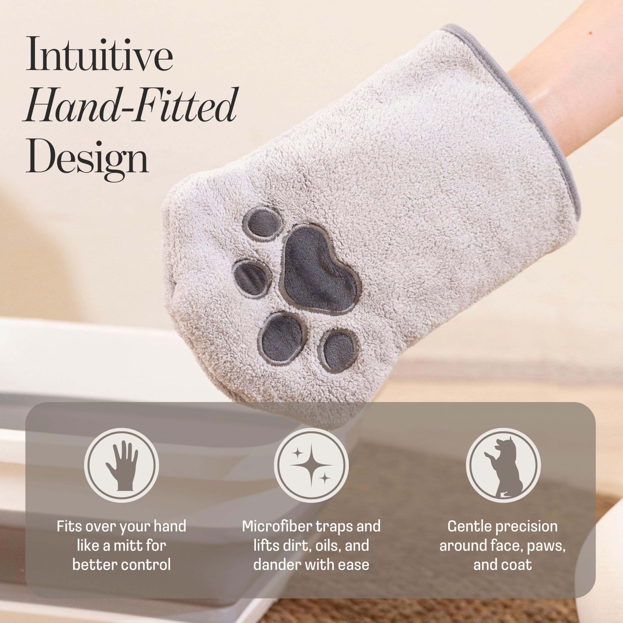 Muddi Pet scent refresh promotes odor control after grooming