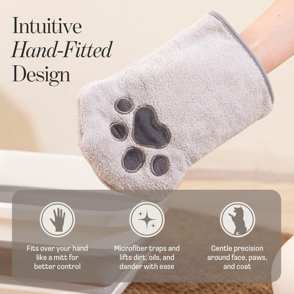 Muddi Pet scent refresh promotes odor control after grooming