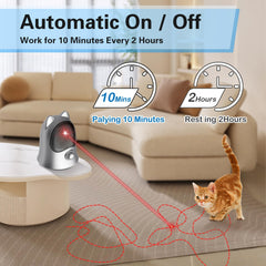 Muhhiba cat laser toy automatic shut-off keeps play worry-free