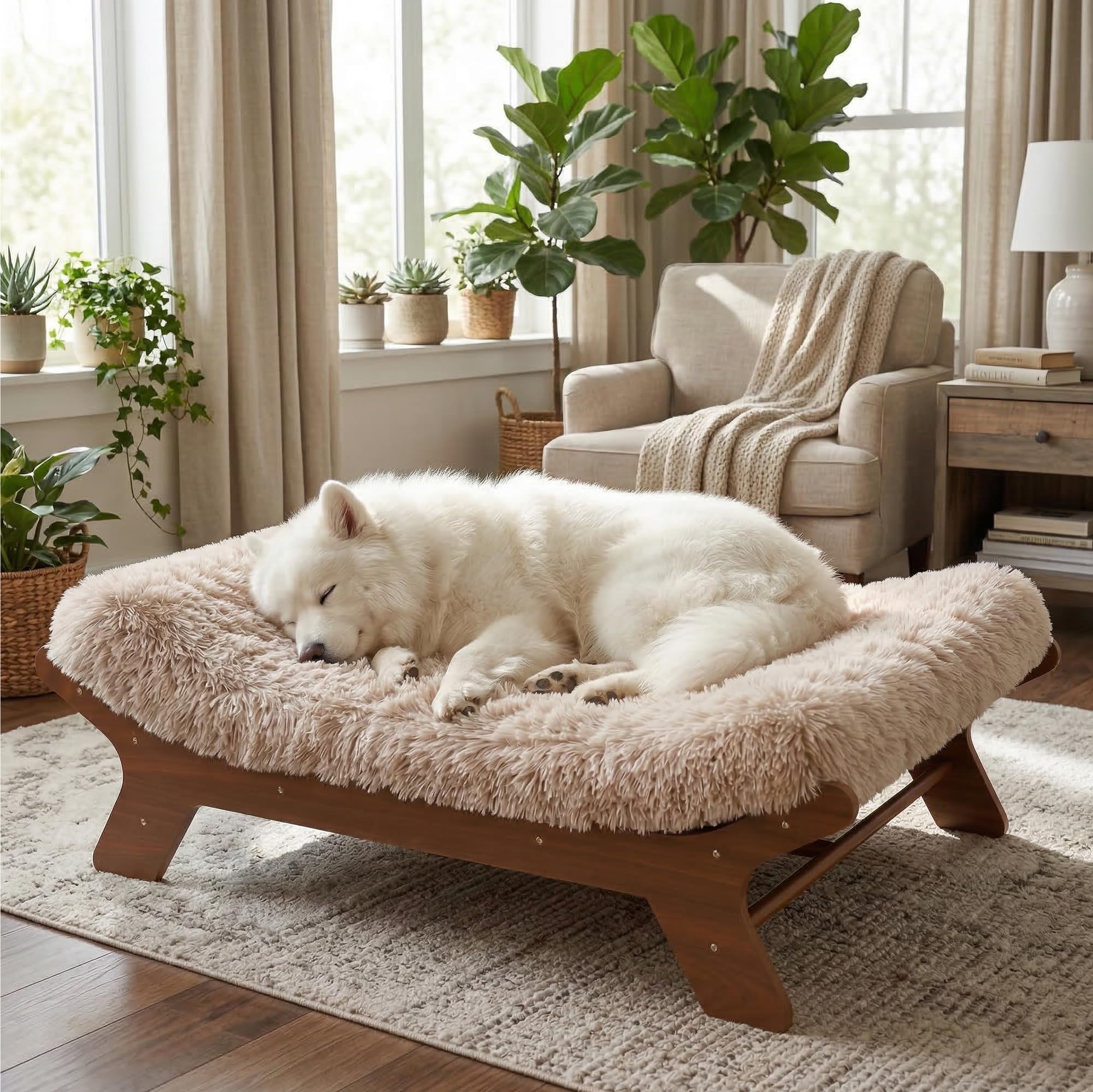 Muihood easy-access design makes it simple for pets to climb in.