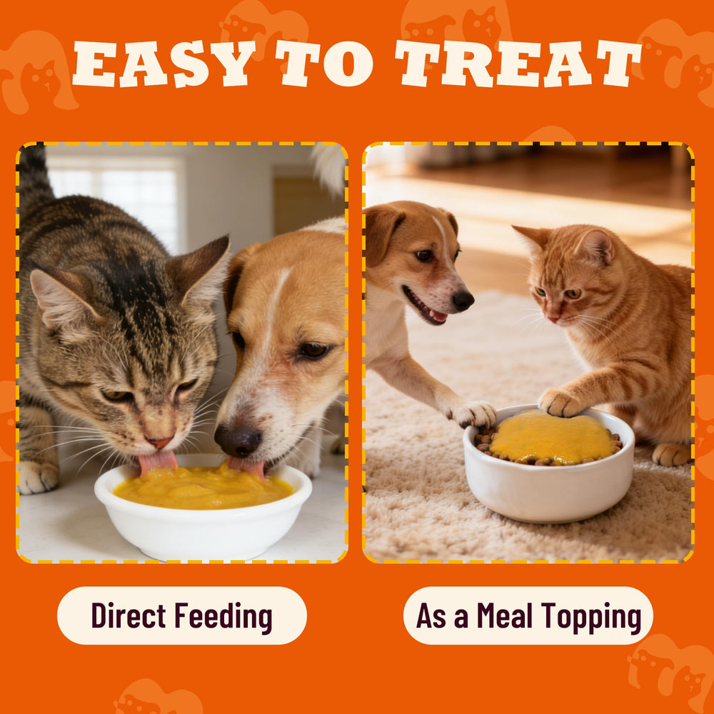 MULTIBITES pumpkin puree natural fiber source in grain-free formula.