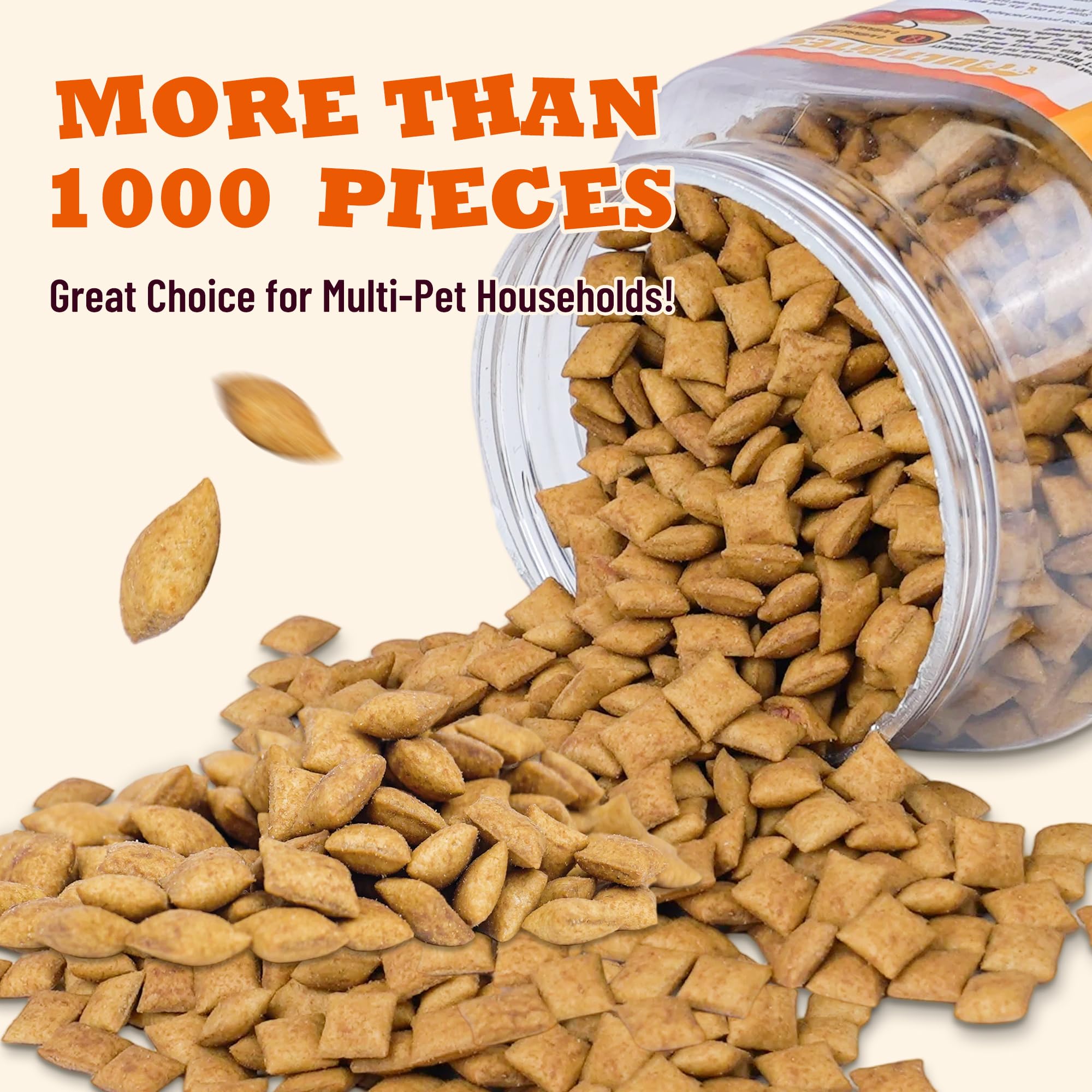 MULTIBITES training reward crunchy bite for cats