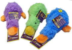 Multipet Duckworth Duck large plush squeaky toy for fetch and interactive play