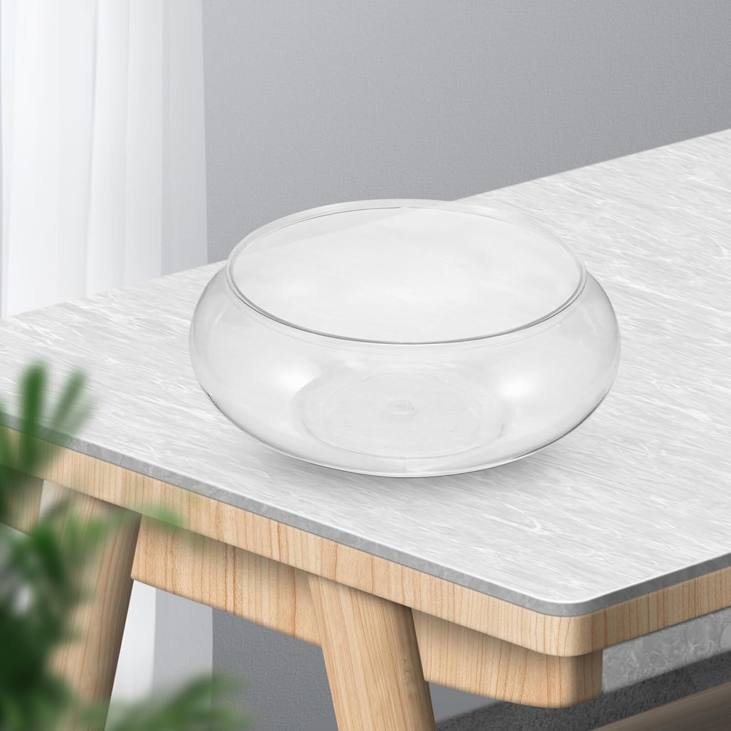 Musaner home decor bubble bowl adds a light focal point