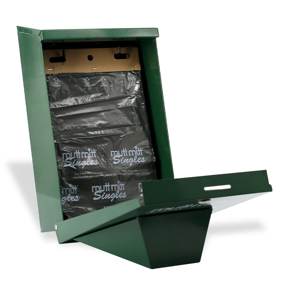 Mutt Mitt Singles leakproof design keeps waste secure during disposal.