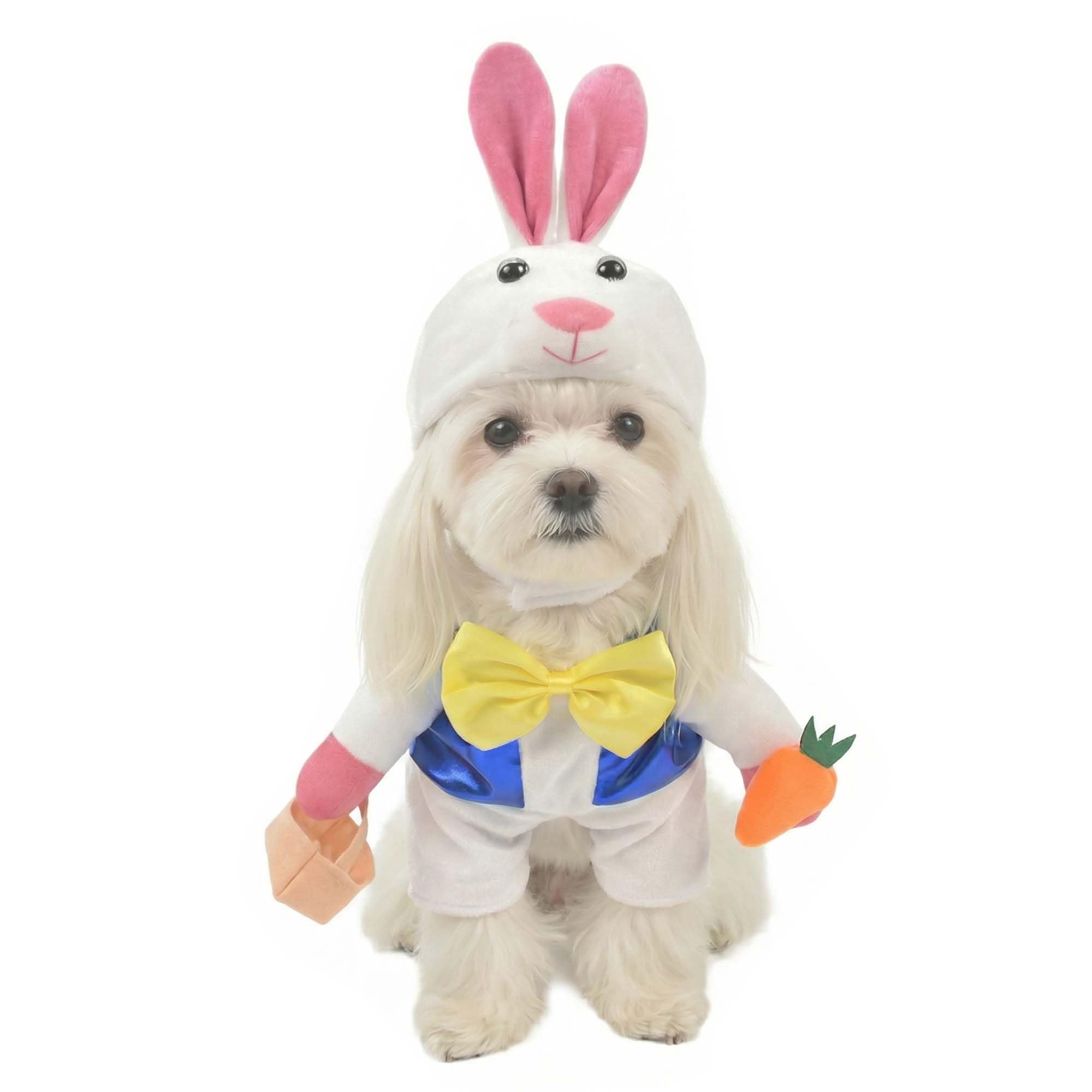 MuYaoPet Easter Bunny Dog Costume for bright Easter photos and playful moments