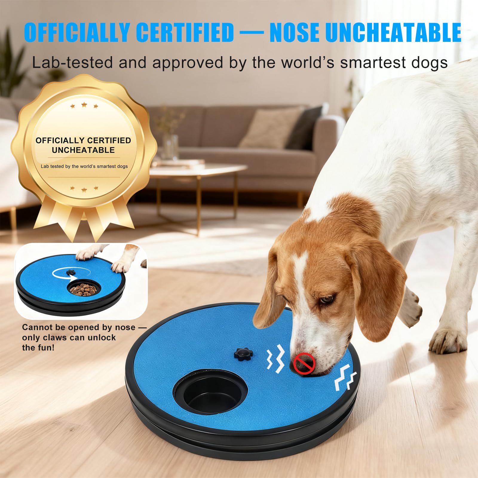 MuzzlePop non-slip base keeps the board steady on floors