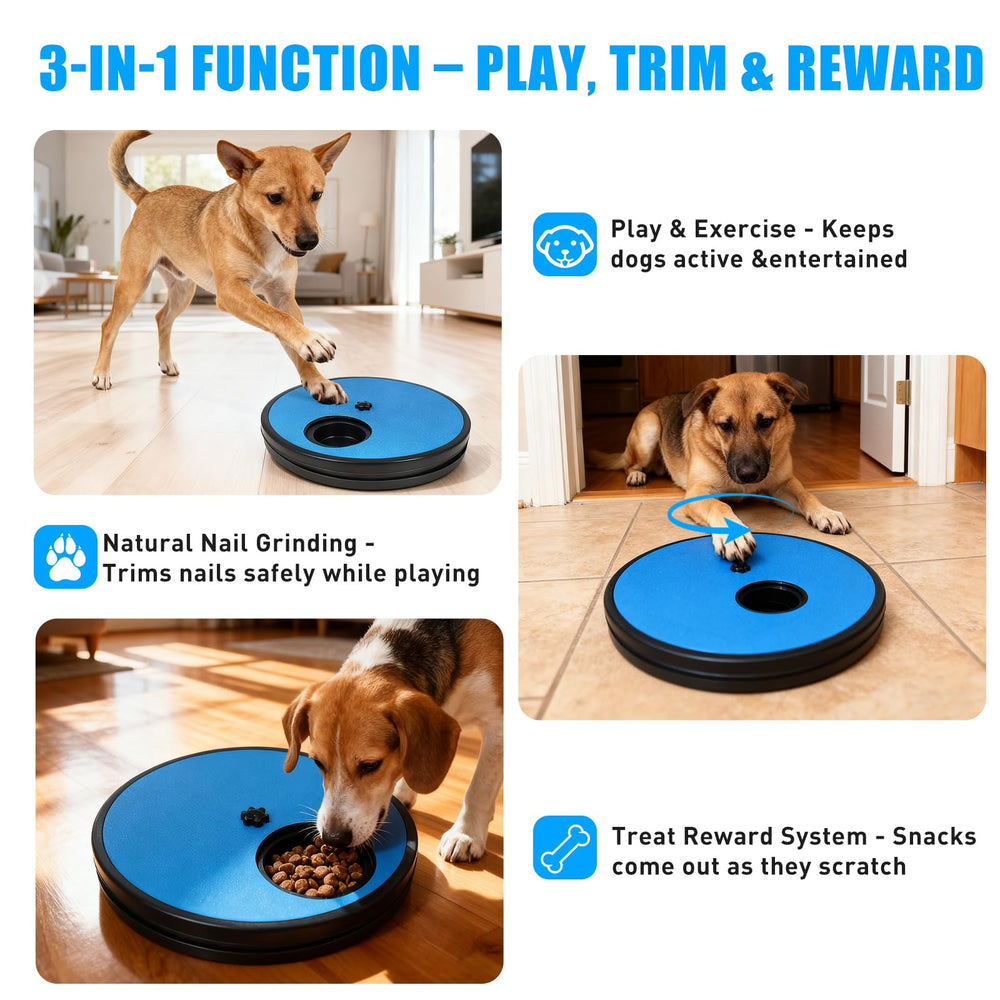 MuzzlePop training mode small knob aids gentle paw learning