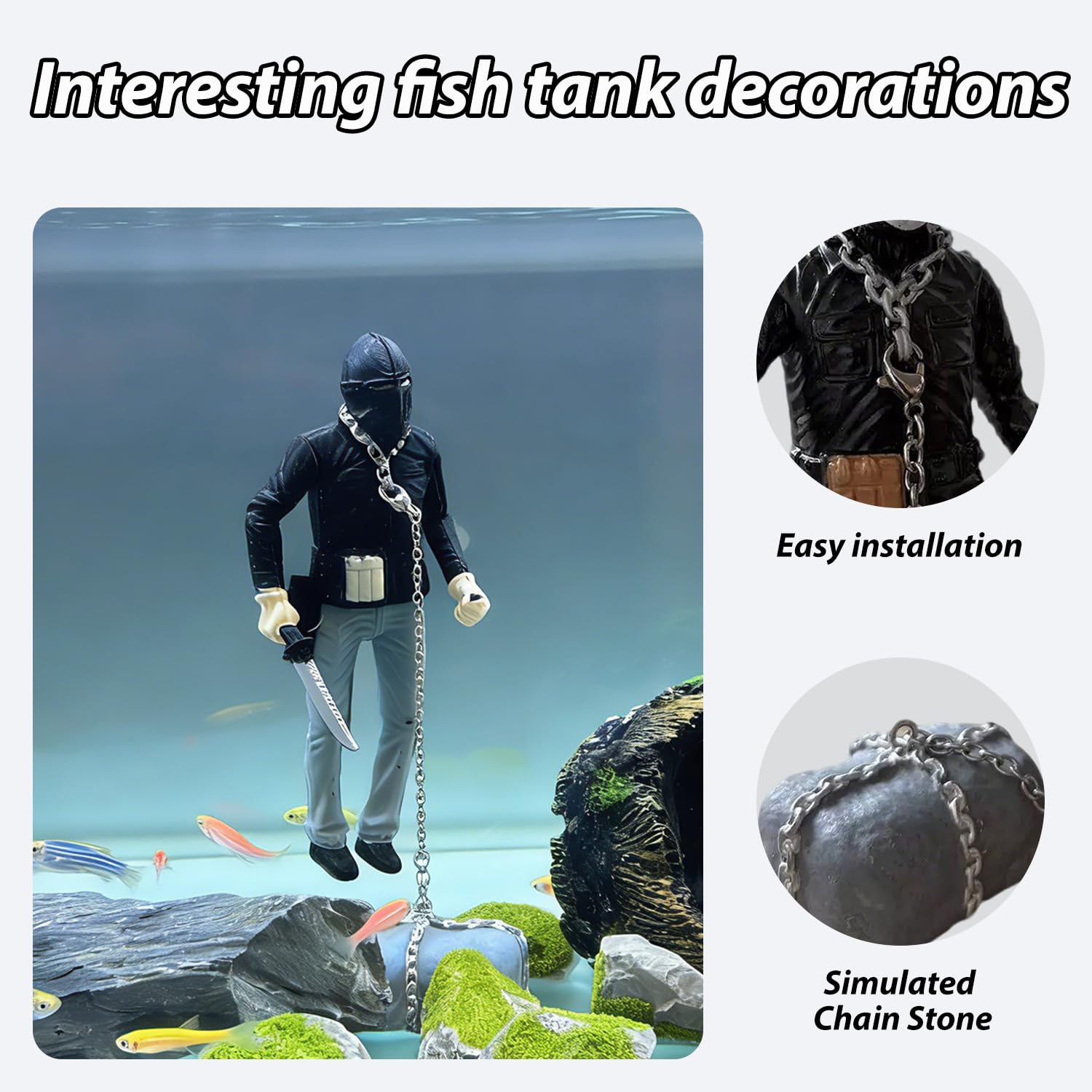 MWYZGmold eye-catching ornament sparks conversation among aquarists.