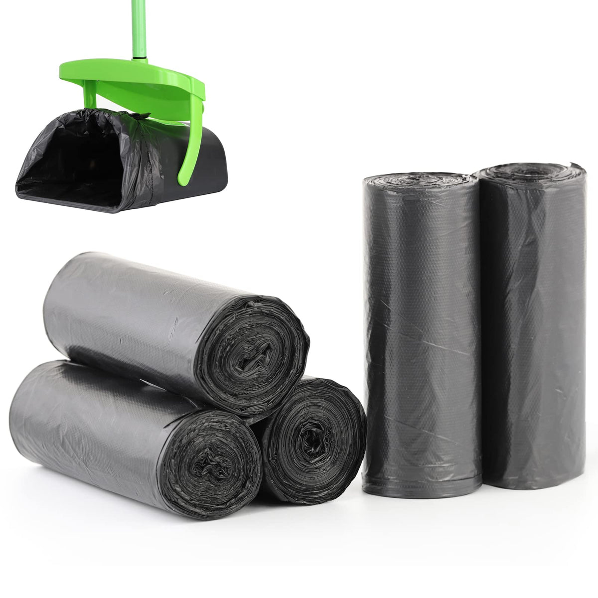 MXF dog poop bags packaging roll for quick cleanup